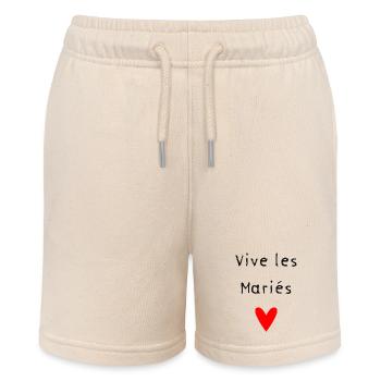 VIVE LES MARIES. JUST MARRIED. SAINT VALENTIN - Short bio MINI BOLTER Stanley/Stella Ado - écru doux - Devant
