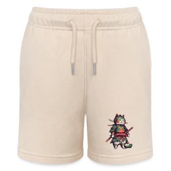 Chat samouraï - Short bio MINI BOLTER Stanley/Stella Ado - écru doux - Devant