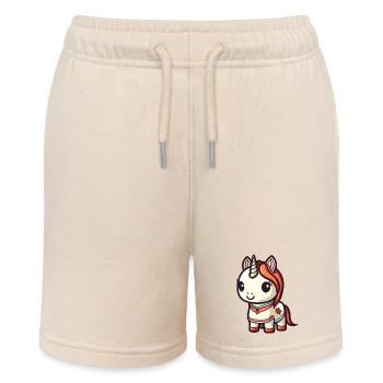 Licorne Style Kawaii - Short bio MINI BOLTER Stanley/Stella Ado - écru doux - Devant