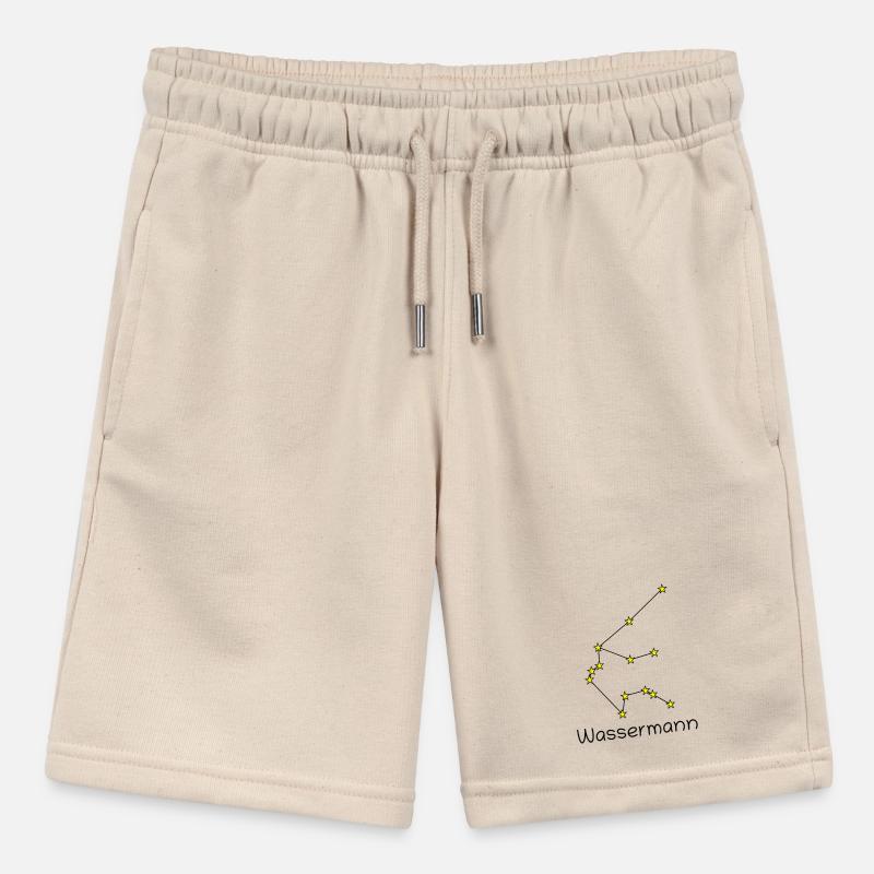 Sternzeichen Wassermann Stanley/Stella Teenager Bio-Joggingshorts MINI BOLTER