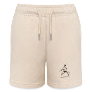 karate - Stanley/Stella MINI BOLTER Organic Teen Jogging Shorts - soft Ecru - Front