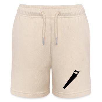 Logo de scie pour menuisier ou menuisier - Short bio MINI BOLTER Stanley/Stella Ado - écru doux - Devant