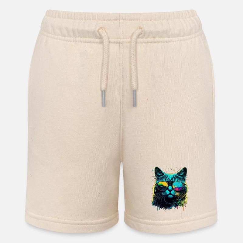 Chat cool - Short bio MINI BOLTER Stanley/Stella Ado - écru doux