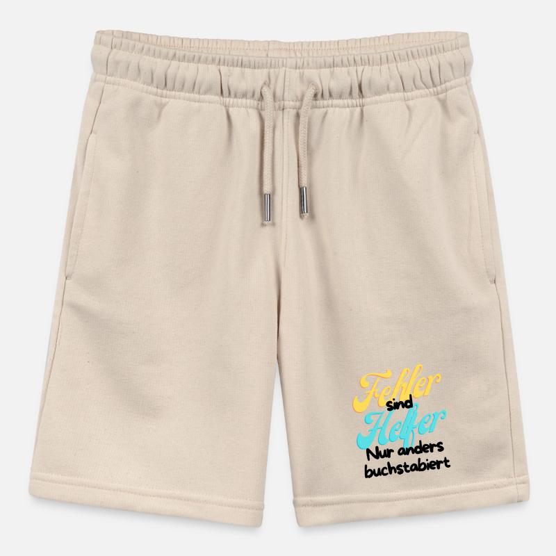 Error Helper Gradient Script Stanley/Stella MINI BOLTER Organic Teen Jogging Shorts