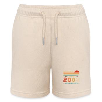 Original 2004 Vintage Retro Jubiläumsgeschenk - Stanley/Stella Teenager Bio-Joggingshorts MINI BOLTER - Natur - Vorne