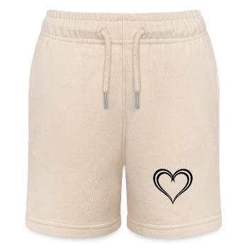 Herz - Stanley/Stella Teenager Bio-Joggingshorts MINI BOLTER - Natur - Vorne