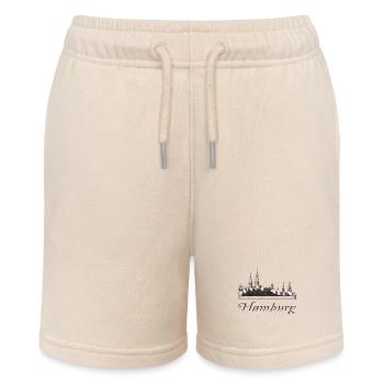 Hamburg - Stanley/Stella MINI BOLTER Organic Teen Jogging Shorts - soft Ecru - Front
