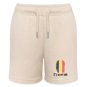 drapeau de la Belgique c'est dans mon ADN Fahne von Belgien - Short bio MINI BOLTER Stanley/Stella Ado - écru doux - Devant