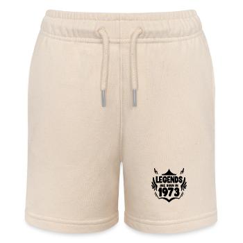 1973 - Born 1973 - Stanley/Stella MINI BOLTER Organic Teen Jogging Shorts - soft Ecru - Front