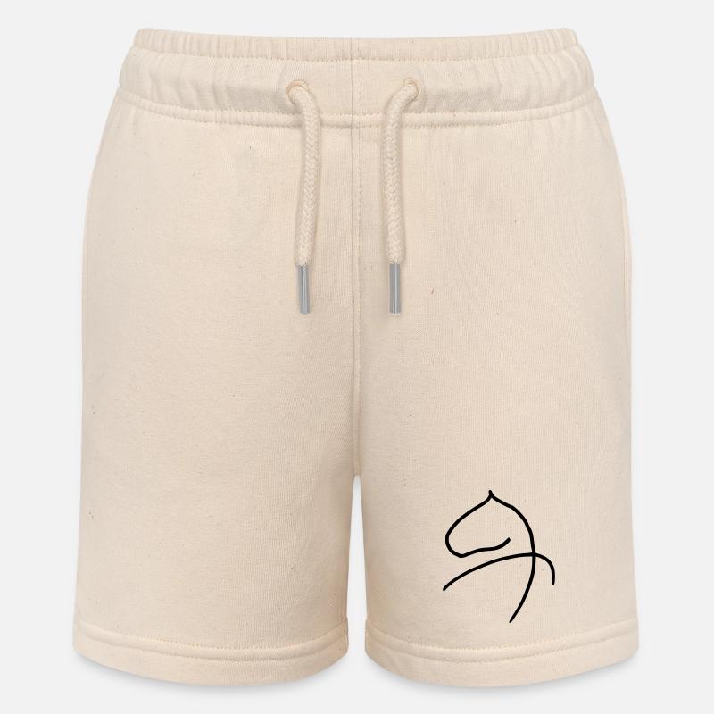 Cheval - Short bio MINI BOLTER Stanley/Stella Ado - écru doux
