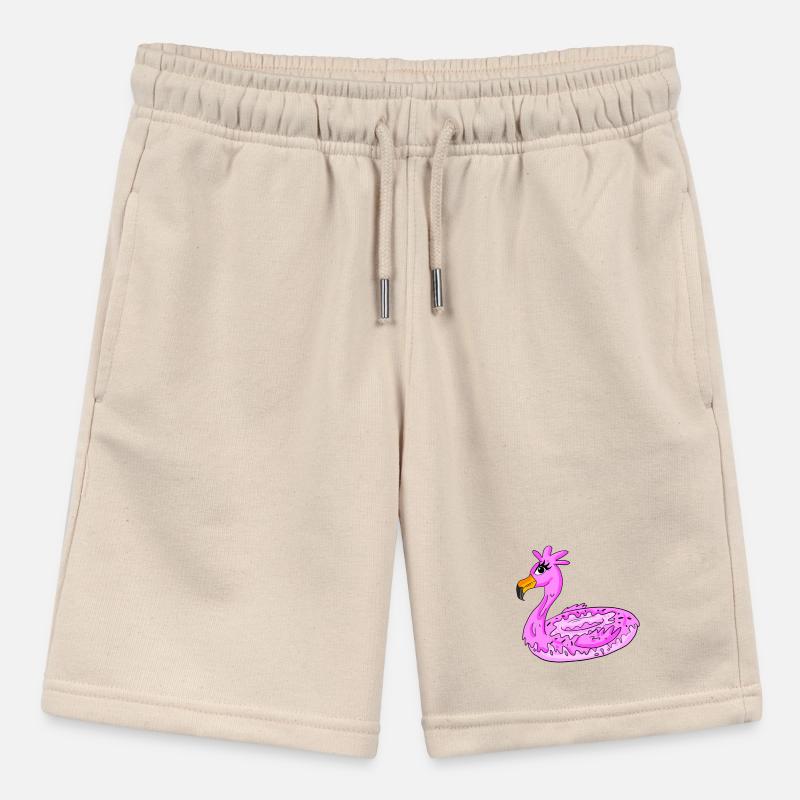 Flamingo Donut Stanley/Stella MINI BOLTER Organic Teen Jogging Shorts