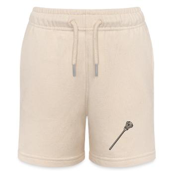 Lacrosse Schläger - Stanley/Stella Teenager Bio-Joggingshorts MINI BOLTER - Natur - Vorne