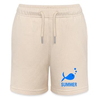 GELIEBTE. MEISTER. VIELEN DANK. DANKE HERRIN - Stanley/Stella Teenager Bio-Joggingshorts MINI BOLTER - Natur - Vorne