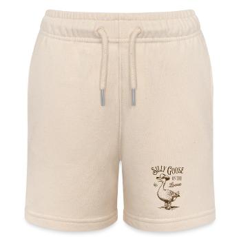 Silly Goose sur le design lâche de style vintage - Short bio MINI BOLTER Stanley/Stella Ado - écru doux - Devant