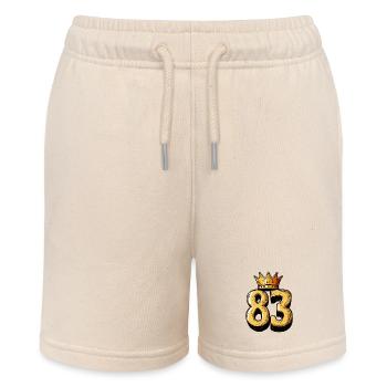 83 Number Krone - Stanley/Stella MINI BOLTER Organic Teen Jogging Shorts - soft Ecru - Front
