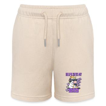 selfie with my bro - Stanley/Stella MINI BOLTER Organic Teen Jogging Shorts - soft Ecru - Front