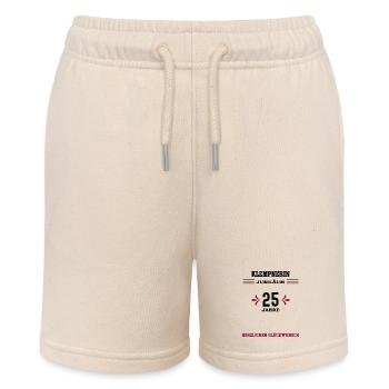 Plumber 25th anniversary 25th company anniversary - Stanley/Stella MINI BOLTER Organic Teen Jogging Shorts - soft Ecru - Front