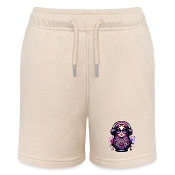  Russian Matroschka Musik Russland Russische - Stanley/Stella Teenager Bio-Joggingshorts MINI BOLTER - Natur - Vorne