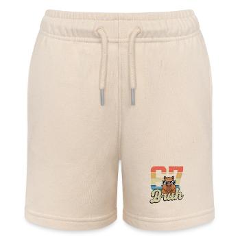 Bruhh Camel Retro 67 - Short bio MINI BOLTER Stanley/Stella Ado - écru doux - Devant