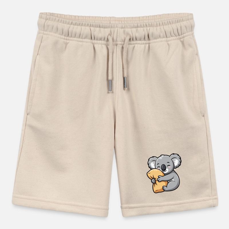 Cuddle chew koala with pillow Stanley/Stella MINI BOLTER Organic Teen Jogging Shorts