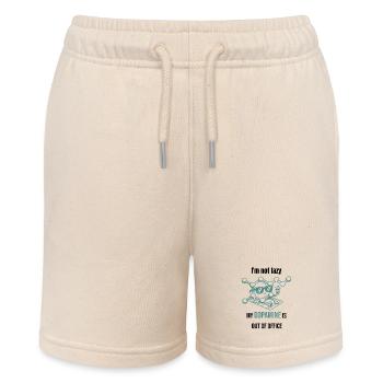 Dopamine Molecule - I'm Not Lazy - Stanley/Stella MINI BOLTER Organic Teen Jogging Shorts - soft Ecru - Front