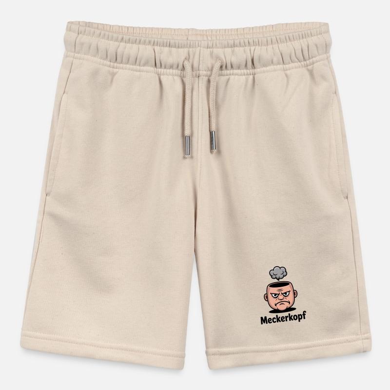 Complainer Annoyed Grumpy Comic Face Stanley/Stella MINI BOLTER Organic Teen Jogging Shorts