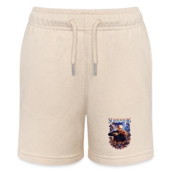 Violin in the Storm: Lightning Music - Stanley/Stella MINI BOLTER Organic Teen Jogging Shorts - soft Ecru - Front