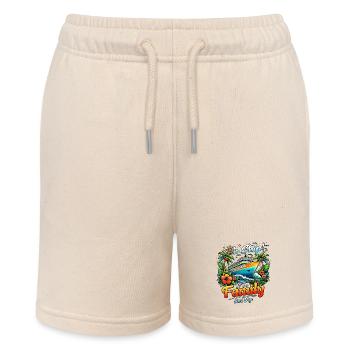 Family Trip 2026 Cruise Cruising - Stanley/Stella MINI BOLTER Organic Teen Jogging Shorts - soft Ecru - Front