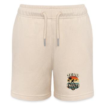 Zero Faults Given Retro Pickleball Design  - Stanley/Stella Teenager Bio-Joggingshorts MINI BOLTER - Natur - Vorne