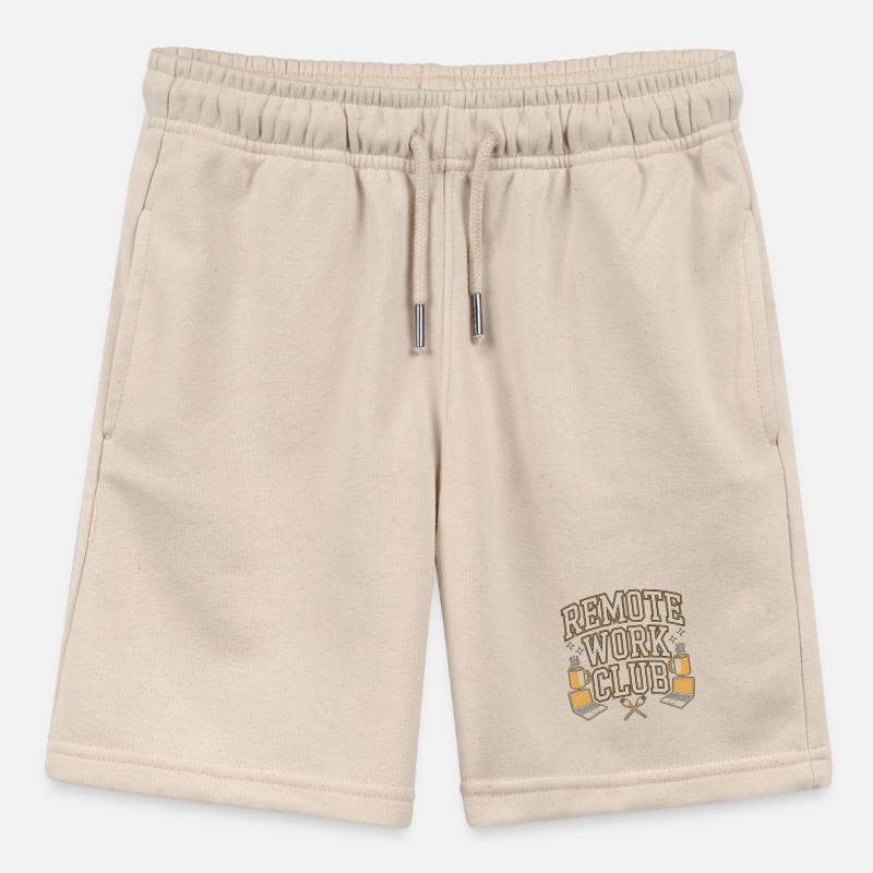 Remote Work Club Web Developer Remote Developer Stanley/Stella MINI BOLTER Organic Teen Jogging Shorts