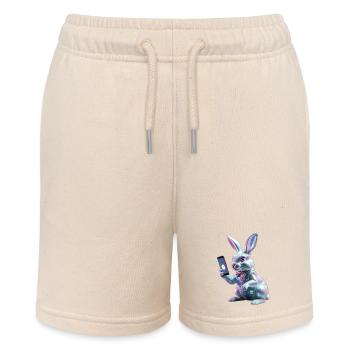 Bunny Pro - Stanley/Stella Teenager Bio-Joggingshorts MINI BOLTER - Natur - Vorne