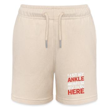 I Cut My Ankle Monitor Off To Be Here 8 - Stanley/Stella Teenager Bio-Joggingshorts MINI BOLTER - Natur - Vorne