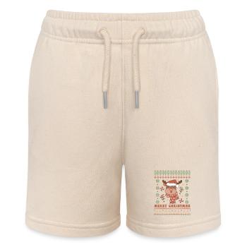 Pull de Noël moche - Short bio MINI BOLTER Stanley/Stella Ado - écru doux - Devant