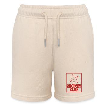Lokaler Red Edition Bogenschießverein - Stanley/Stella Teenager Bio-Joggingshorts MINI BOLTER - Natur - Vorne