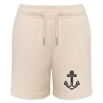 Anker - Stanley/Stella Teenager Bio-Joggingshorts MINI BOLTER - Natur - Vorne