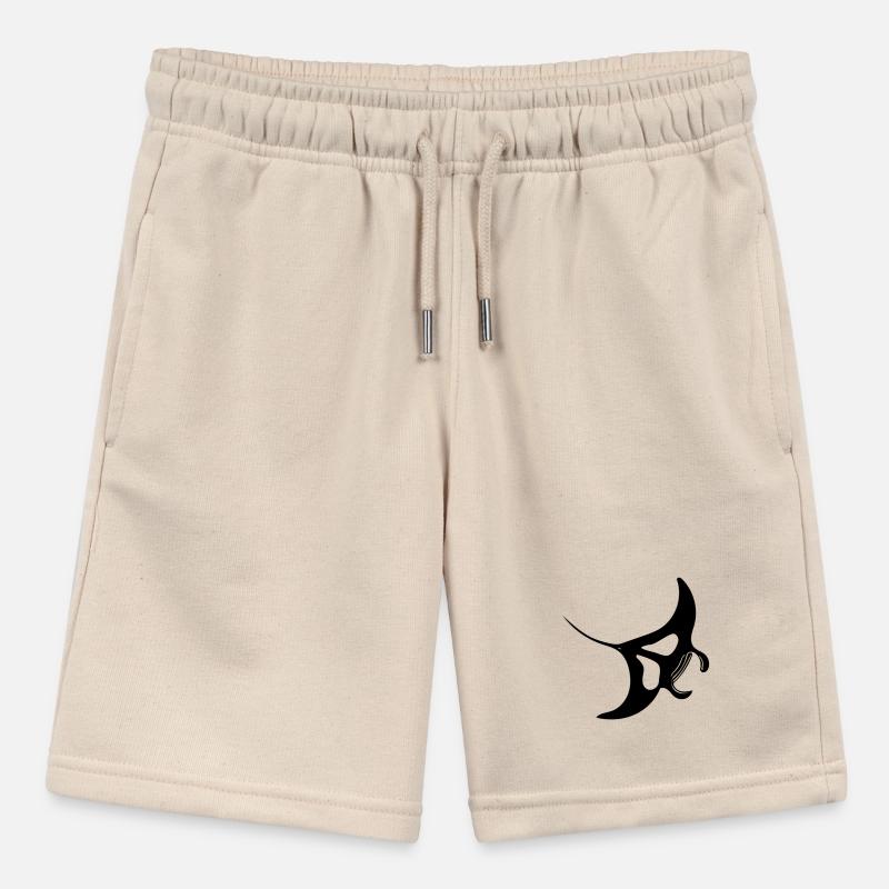 Manta Ray Vector Stanley/Stella MINI BOLTER Organic Teen Jogging Shorts