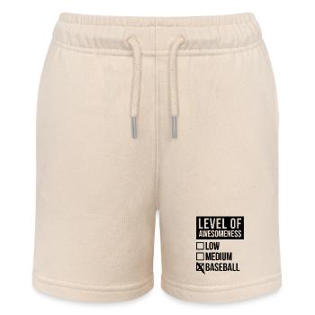 Baseball - Stanley/Stella Teenager Bio-Joggingshorts MINI BOLTER - Natur - Vorne