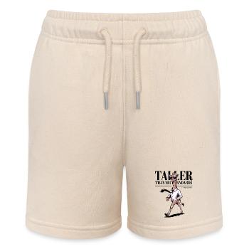 Taller Than Your Standards Giraffe - Stanley/Stella MINI BOLTER Organic Teen Jogging Shorts - soft Ecru - Front