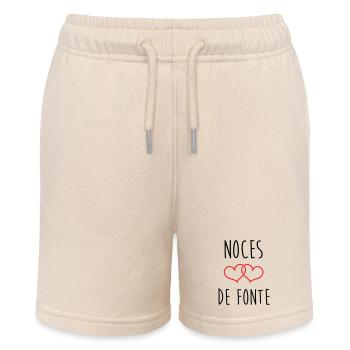 Fonte-Hochzeit 73 Jahre Ehe - Stanley/Stella Teenager Bio-Joggingshorts MINI BOLTER - Natur - Vorne