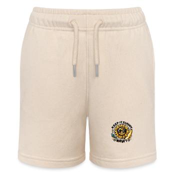 Keep it Sunny - Stanley/Stella MINI BOLTER Organic Teen Jogging Shorts - soft Ecru - Front