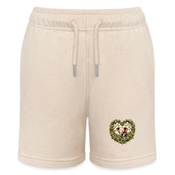 Elefant - Stanley/Stella Teenager Bio-Joggingshorts MINI BOLTER - Natur - Vorne