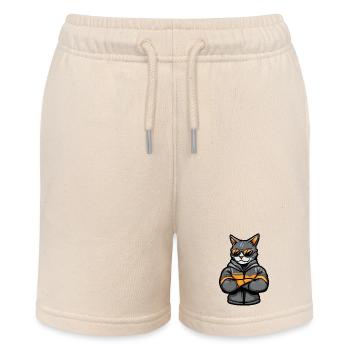 Bande dessinée Chat - Short bio MINI BOLTER Stanley/Stella Ado - écru doux - Devant