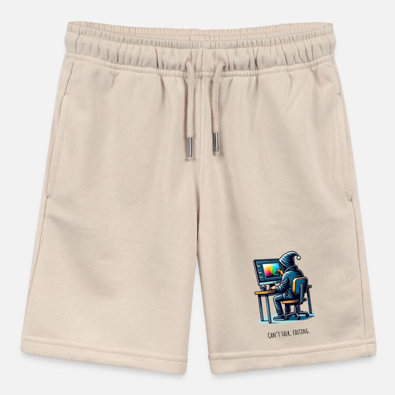 Editing Hacker - Creative in the Tunnel Stanley/Stella MINI BOLTER Organic Teen Jogging Shorts