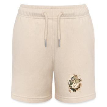 Schwan - Stanley/Stella Teenager Bio-Joggingshorts MINI BOLTER - Natur - Vorne