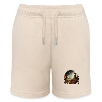 Humanity's dream of exploring distant worlds - Stanley/Stella MINI BOLTER Organic Teen Jogging Shorts - soft Ecru - Front