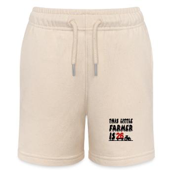 Farmer - Stanley/Stella MINI BOLTER Organic Teen Jogging Shorts - soft Ecru - Front