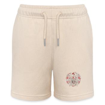 Fantasy Dragon Anime Dragon head Mythical reptile magic - Stanley/Stella MINI BOLTER Organic Teen Jogging Shorts - soft Ecru - Front
