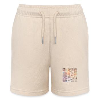 Graphics - Stanley/Stella MINI BOLTER Organic Teen Jogging Shorts - soft Ecru - Front
