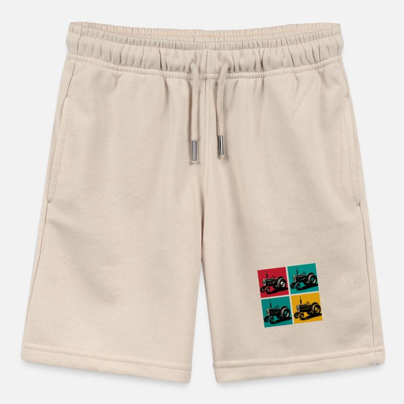 Retro-Oldtimer-Traktor Stanley/Stella Teenager Bio-Joggingshorts MINI BOLTER