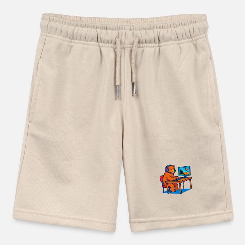 Computer Bear Stanley/Stella MINI BOLTER Organic Teen Jogging Shorts